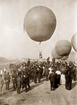 Hot air balloon race, Berlin 1908
