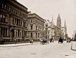Fifth Avenue, North from Fifty-First St. New York City