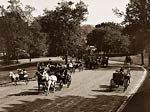 Horse carriage and coach NY central park 1905