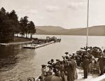 Sagamore Dock Green Island Lake George, New York 1904