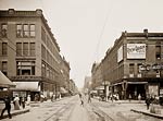 Seventh Street Cedar Street - St. Paul Minnesota 1905