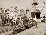 Coney Island amusement park 1905 minature railway