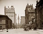 Philadelphia, Broad St. north from Spruce St