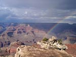 The Grand Canyon, with Rainbow