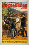 Bronson Howard's greater Shenandoah 1898 Theatrical Poster
