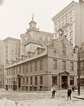 Old State House from Washington St. Boston Massachusetts