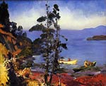 Evening Blue by George Bellows