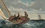Breezing Up (A Fair Wind), 1876 Winslow Homer