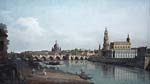 Dresden seen from the Right Bank of the Elbe, beneath the August