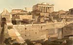View of the Parthenon from the Propylea