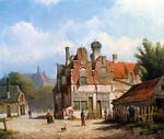 A dutch town scene