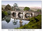 Hathersage, Lead Mills Bridge, Derbyshire, England