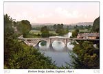 Dinham Bridge, Ludlow, England