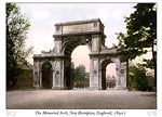 The Memorial Arch, New Brompton, England