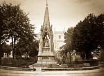 Bishop Hooper Monument, Gloucester. Photographed between 1865-18