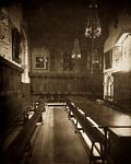 Peterhouse, Dining Hall (Interior, After Redecoration), Cambridg