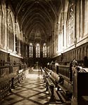 St. John's College Chapel, Cambridge, victorian photo