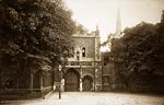 Norwich Cathedral. Bishop's Palace Gate victorian era