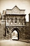 Norwich Cathedral. Saint Ethelbert's Gate antique photograph