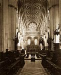 Christ Church College, Cathedral Oxford antique photograph