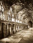 The Great Cloisters, Gloucester Cathedral victorian era