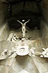 Contemporary Jesus sculpture, Sagrada Familia Cathedral, Antoni