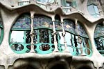 Casa Mila interior, Antoni Gaudi designed building. Barcelona
