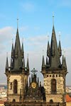 Tyn towers Prague