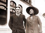 Ernest Shackleton with Wife