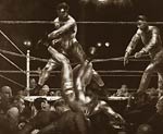 Jack Dempsey and Luis Firpo by George Bellows