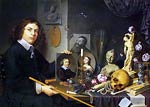 selfportrait with Vanitas by David Bailly