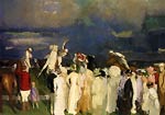 Polo Crowd by George Bellows
