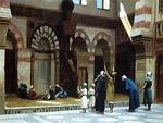Prayer in the Mosque of Caid Bey, in Cairo Jean-Leon Gerome