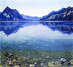 Lake Thun Landscape Ferdinand Hodler
