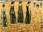 Youth Admired by Women Ferdinand Hodler