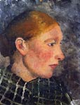 Head of a peasant woman Paula Becker Modersohn
