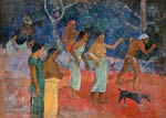 Scene from Tahitian Life Paul Gauguin