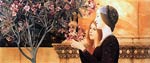 Two Girls With An Oleander Gustav Klimt