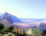 View of Tiflis Ivan Aivazovsky