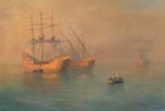The Arrival of Columbus Ivan Aivazovsky