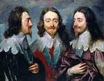 Charles I in three positions Anthony van Dyck