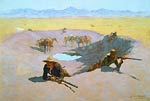 Fight for the Water Hole Frederic Remington