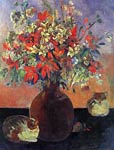 Flowers and cats Paul Gauguin