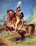 Equestrian portrait of Joachim Murat Theodore Gericault