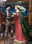 Tristan and Isolde with the Potion John William Waterhouse