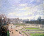 Tuileries Gardens Camille Pissarro