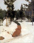 Winter Landscape Ilya Repin