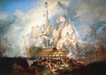 The Battle of Trafalgar William Turner