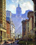 Chambers Street and the Muncipal Building NYC Colin Campbell Coo