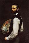 Self portrait 1866, Frederic Bazille